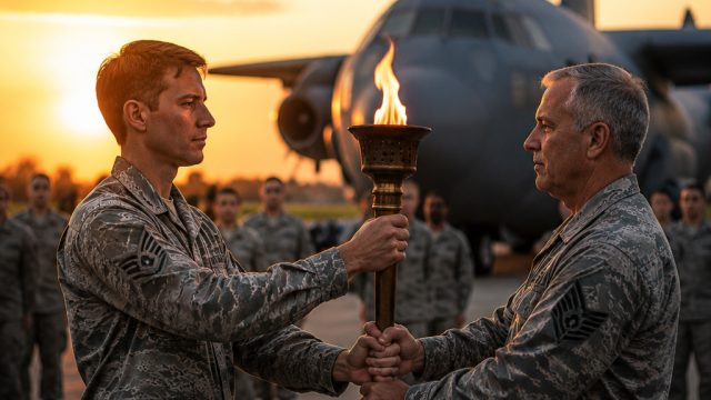 Trans Airman Passes the Torch Amid Unforeseen Retirement