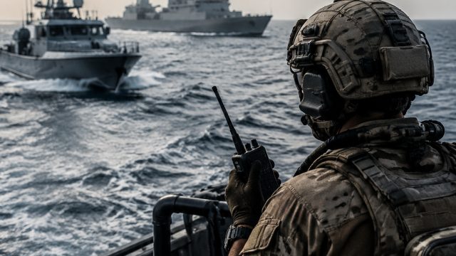 Enhancing Maritime Security through Distributed Operations Strategies