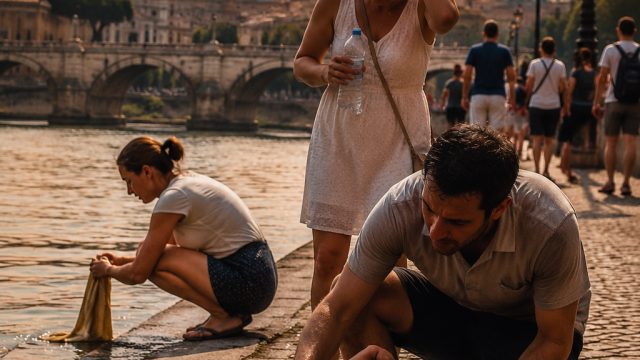 Tragedy Strikes Europe as Heatwave Claims Lives in Search for Relief