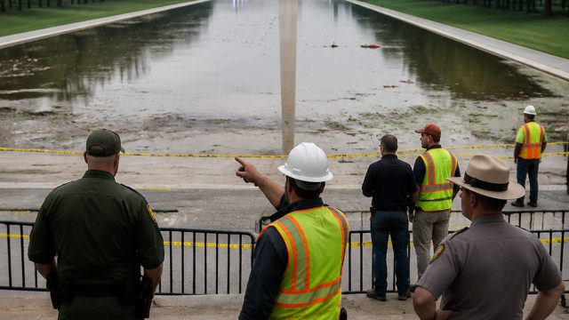 Controversy Surrounds Trump's Reflecting Pool Amid Recent Incidents