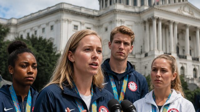 Olympians Advocate for Climate Action: A Call to Action on Capitol Hill